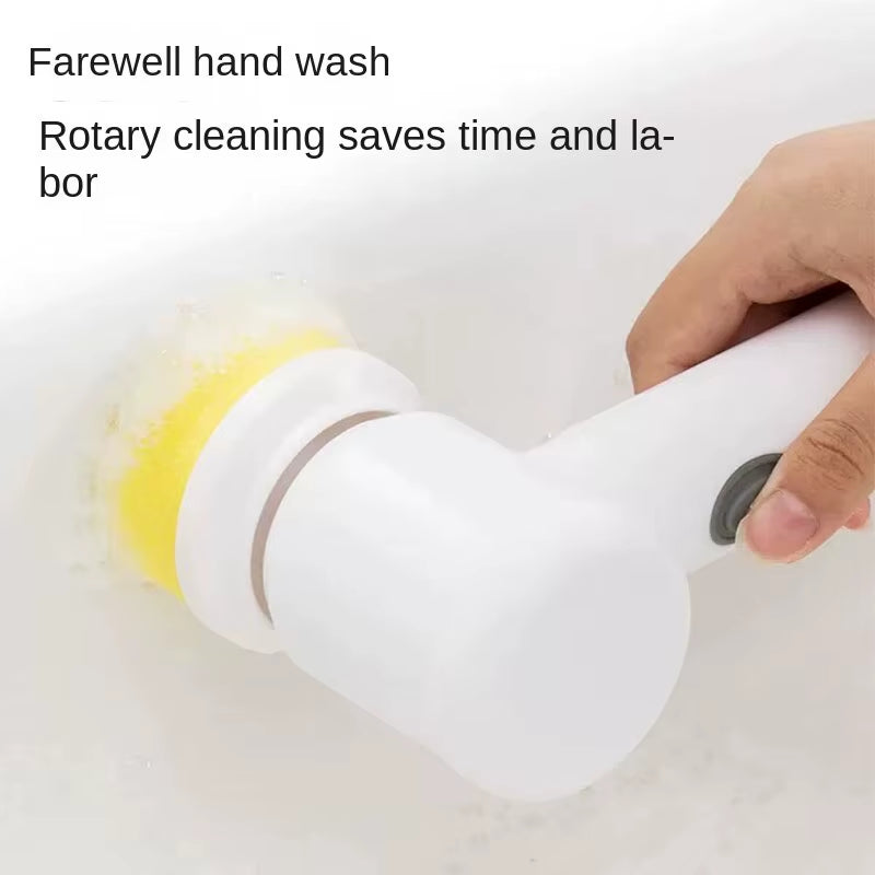 Multi-Functional Electric Cleaning Brush for Kitchen and Bathroom - Wireless Handheld Power Scrubber for Dishes, Pots, and Pans